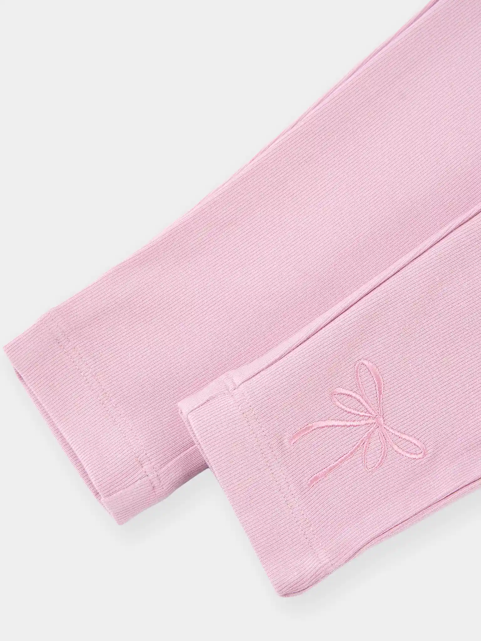 Quần Legging Bé Gái 5S Fashion Thêu Nơ Phom Slimfit G0LEG25001