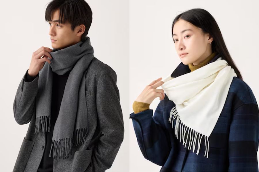 Shop bán khăn quàng cổ Hà Nội - Uniqlo