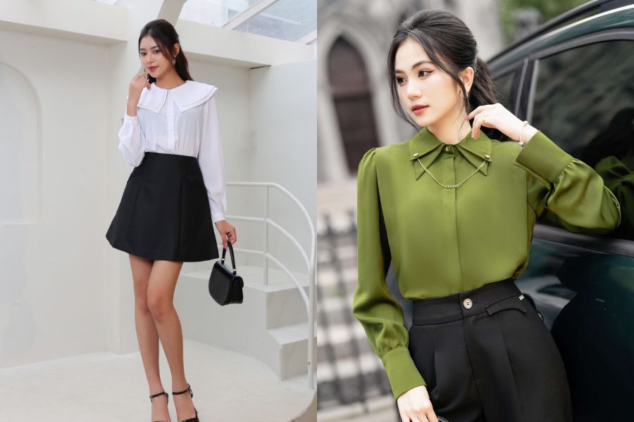 Lựa chọn cổ áo theo phong cách