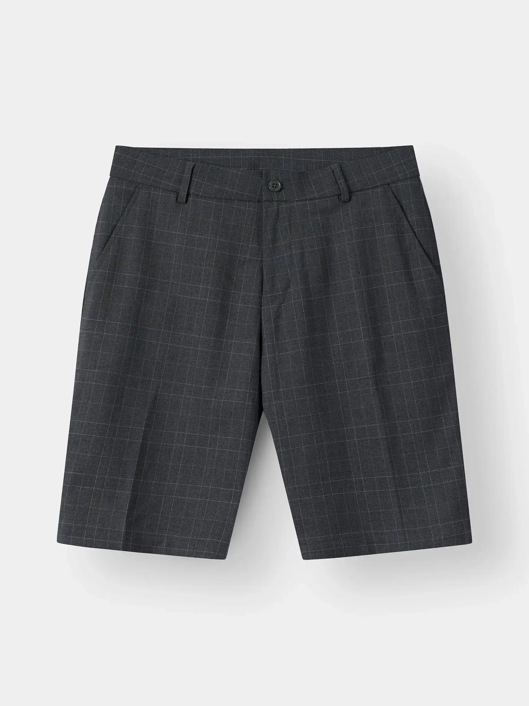 Quần Short Âu 5S Fashion Kẻ Ô Đứng Phom Dáng Regular M0QSA26009