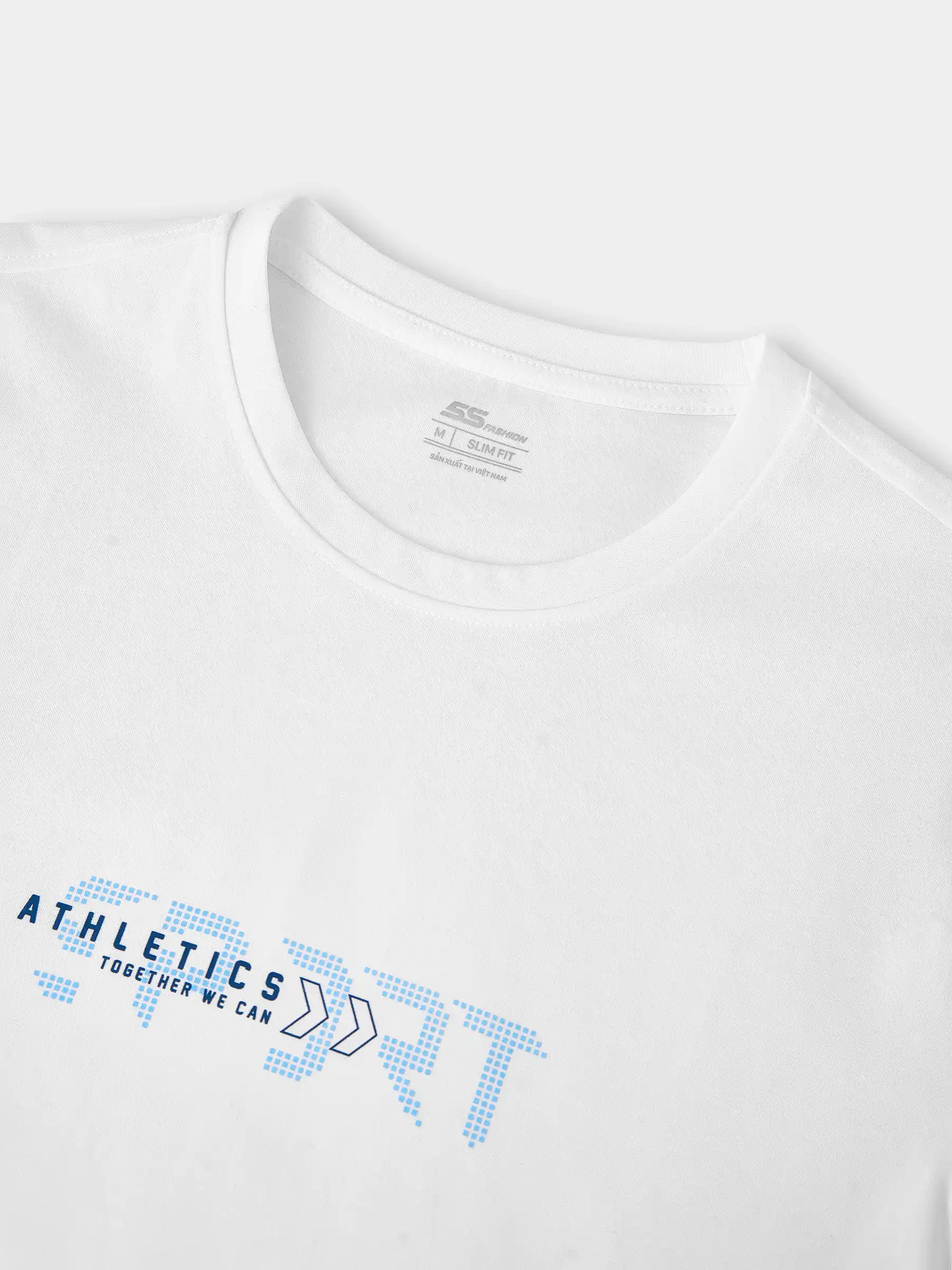 Áo Thun Nam Dài Tay ATHLETICS 5S FASHION Phom Slimfit M0ATH25002