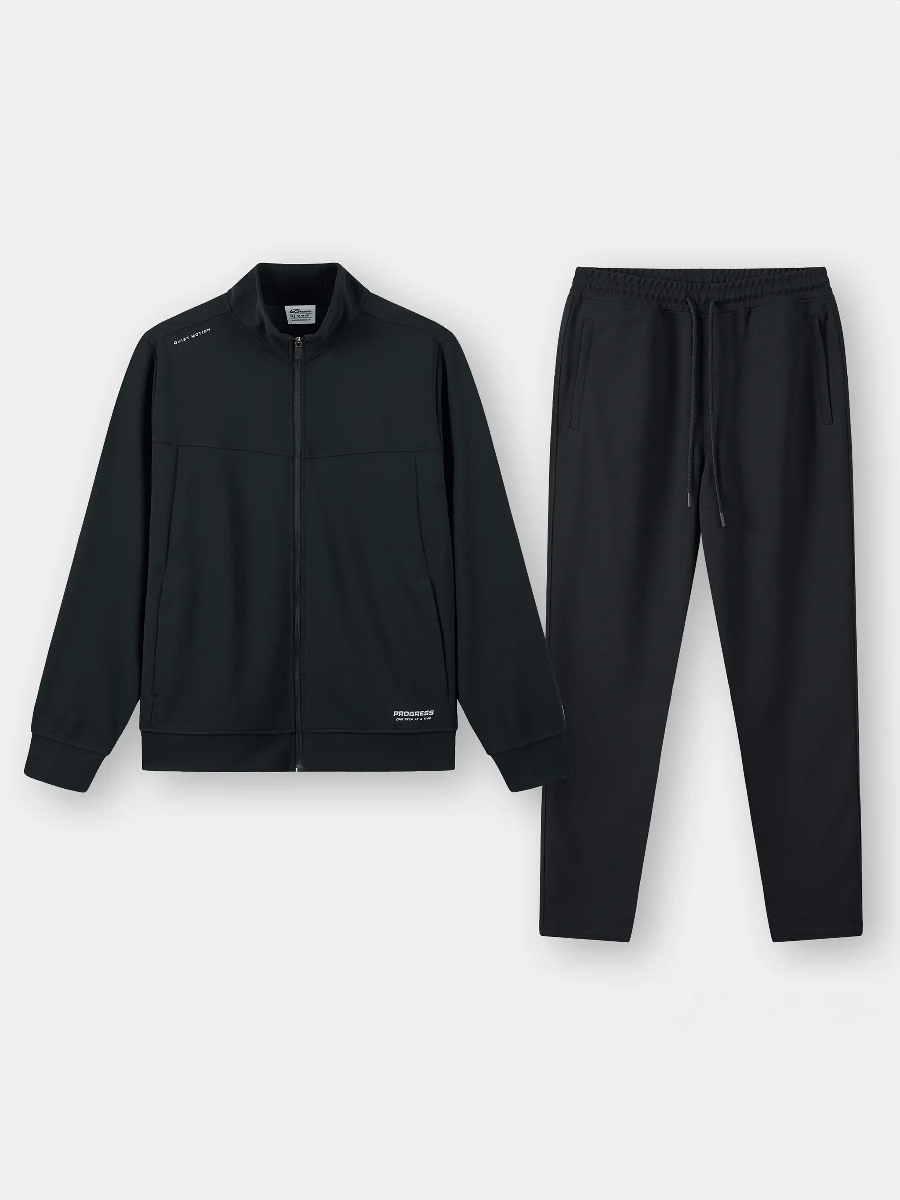 Bộ Nỉ Khóa Nam 5S Fashion In Cap Cấp Phong Cách Khỏe Khoắn MBNK25018