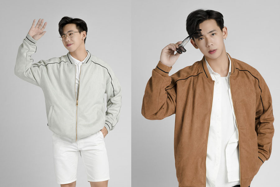 Áo khoác bomber FM basic nhưng được thiết kế tinh tế