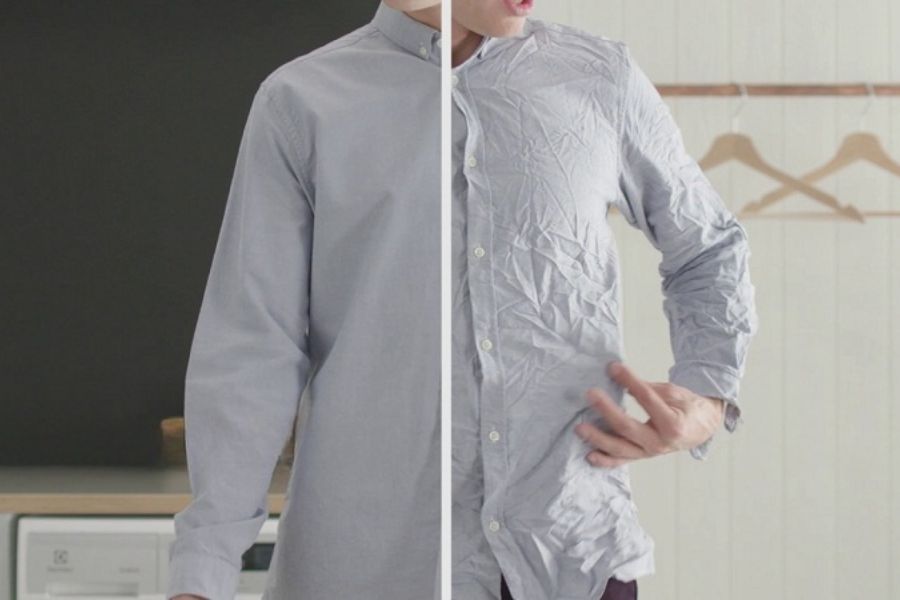 Mẹo chống nhăn quần áo để chàng tự tin suốt 24h