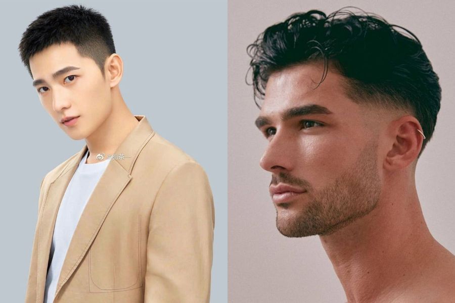 Tóc fade ngắn 