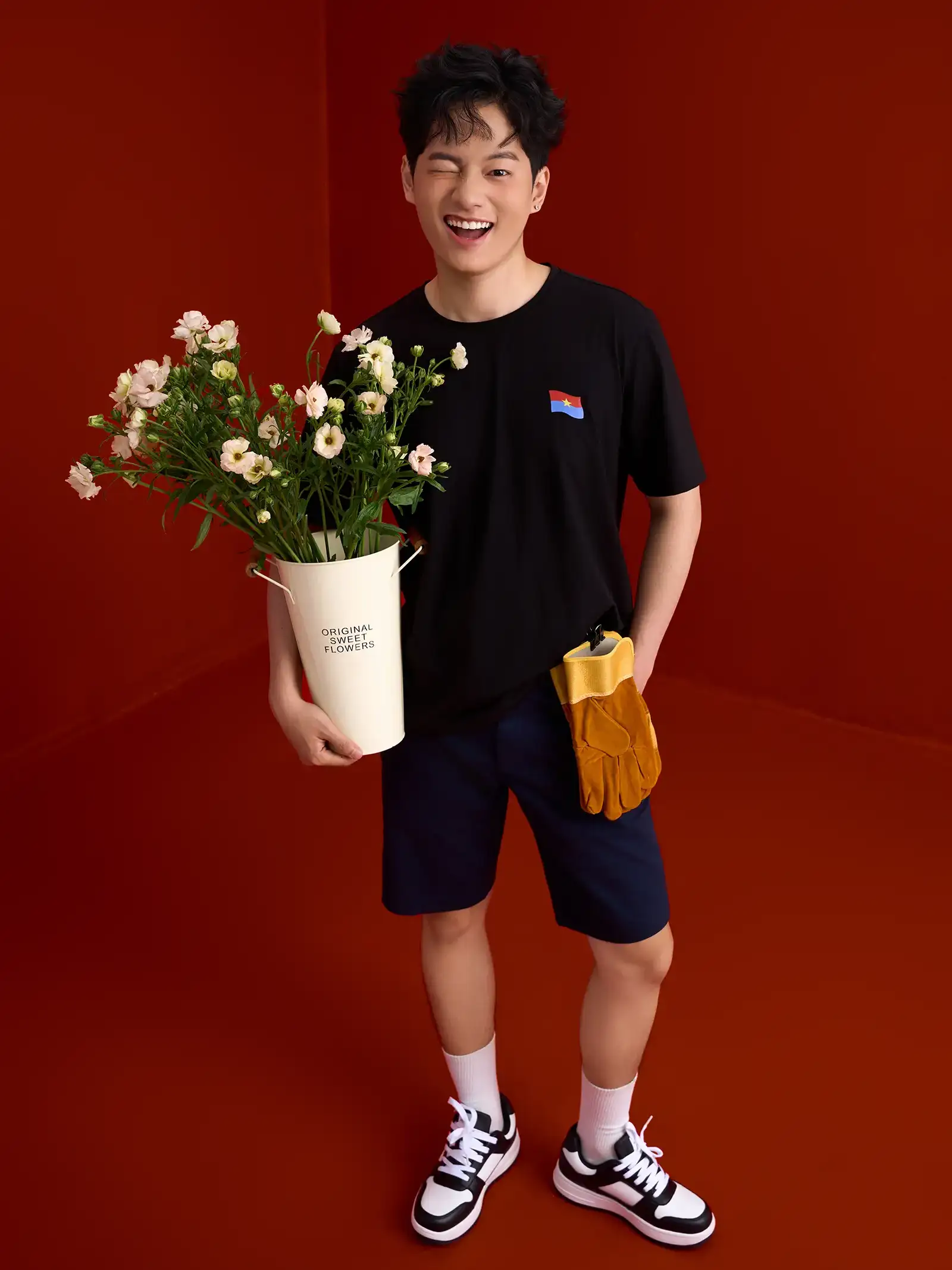 Áo Thun Việt Nam 5S FASHION Unisex Chất Cotton U0ATS26050