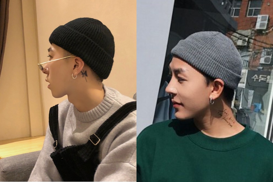 Mũ len Beanie được nhiều chàng trai lựa chọn