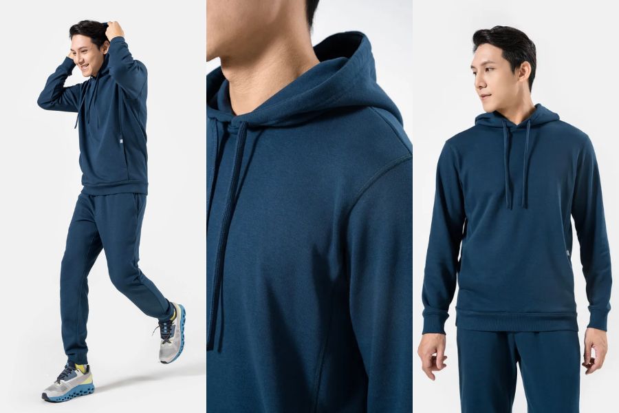 Áo hoodie xanh biển Coolmate