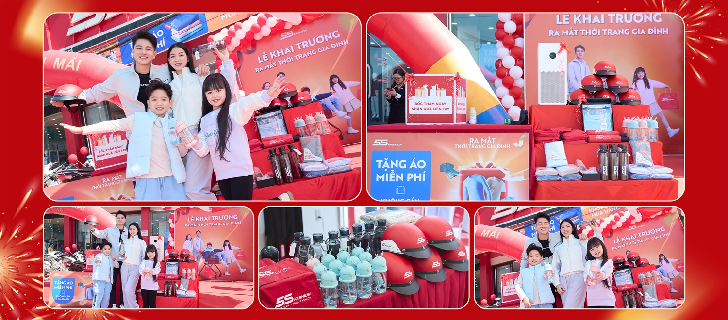 Khai trương 5S Fashion ĐIện Biên