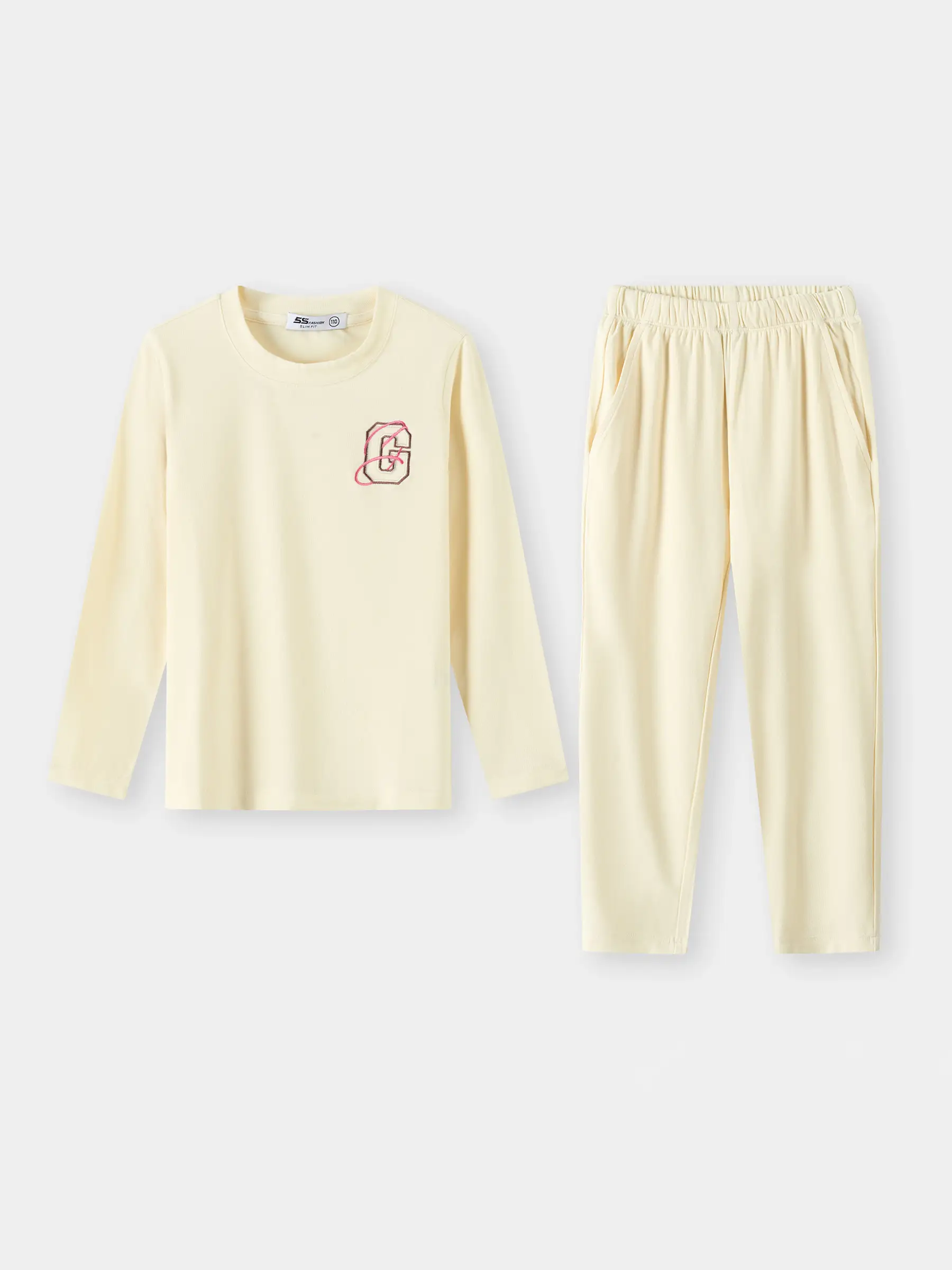 Bộ Mặc Nhà Bé Gái 5S Fashion Chất Mềm Mịn Phom Slimfit GBDAI25001