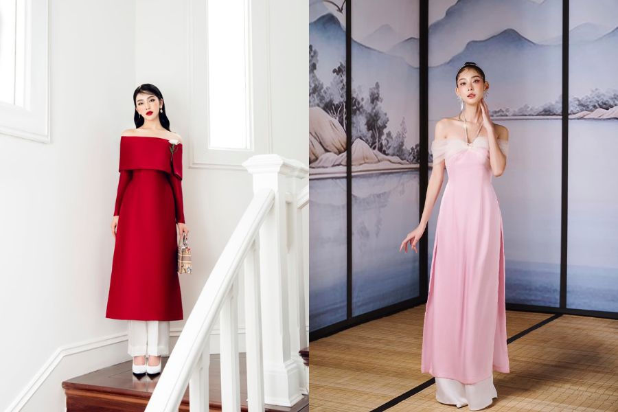 Áo dài từ thương hiệu WHITE PLAN sẽ làm mới diện mạo ngày Tết của bạn