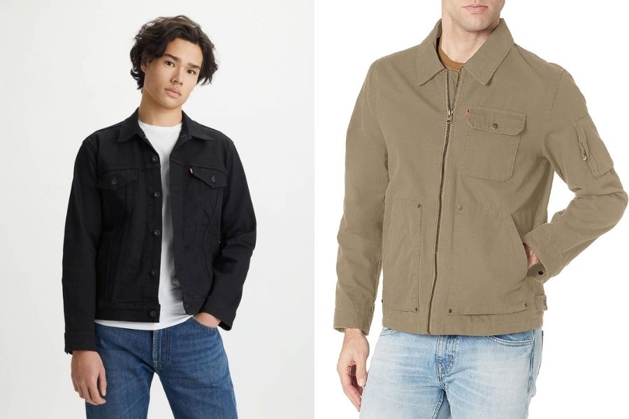 Nhắc đến thương hiệu áo jacket nổi tiếng, nhớ ngay đến Levis đình đám