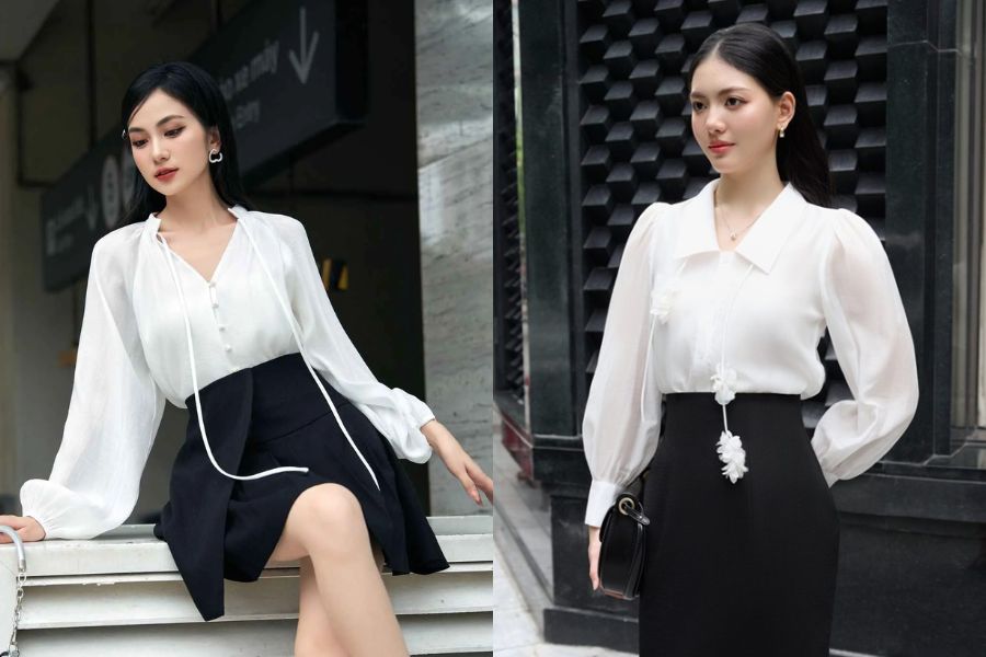 Lựa chọn cổ áo theo khuôn mặt
