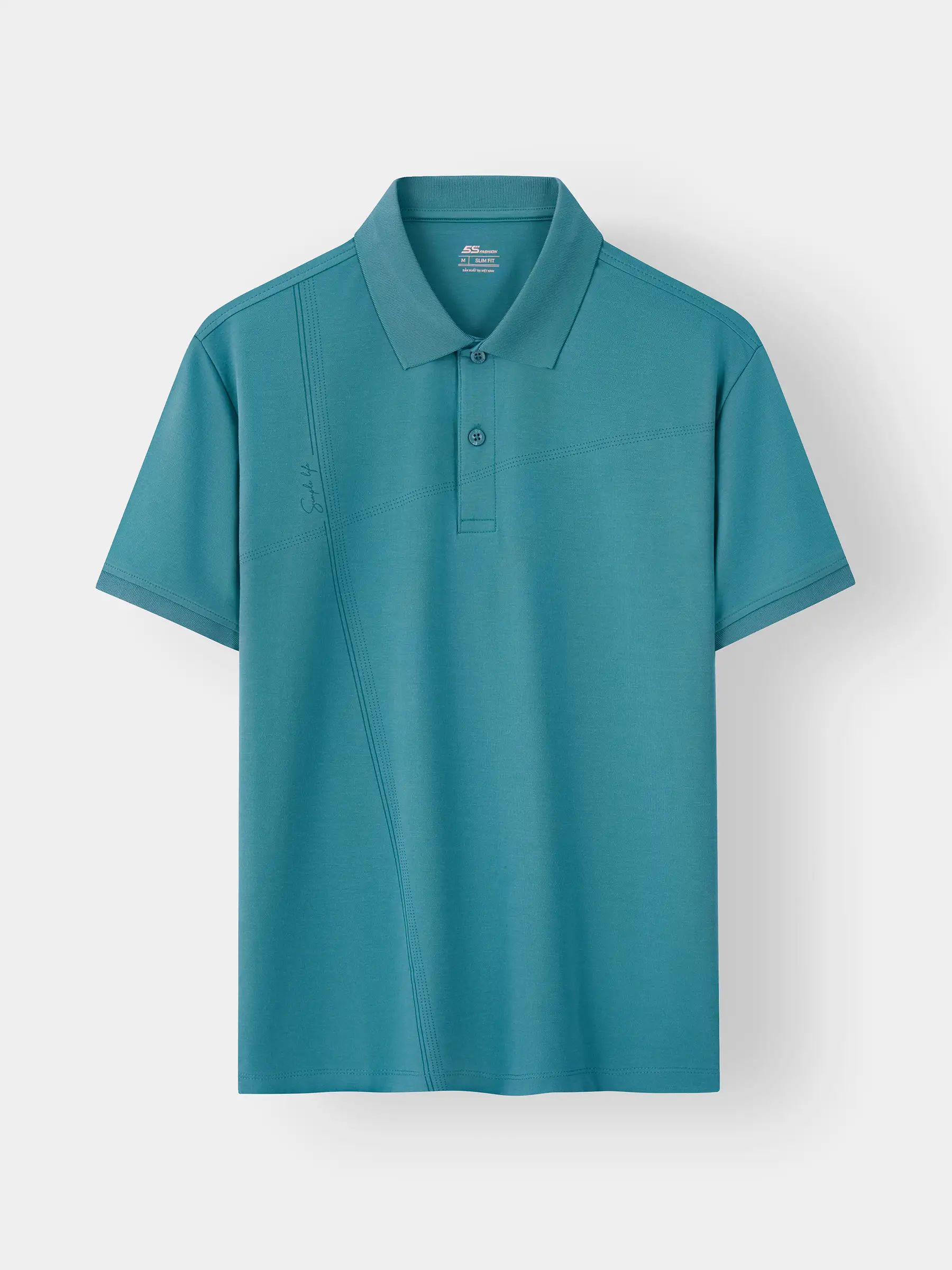 Áo Polo Nam 5S Fashion Phom Slimfit Thiết Kế Lịch Lãm APC25085