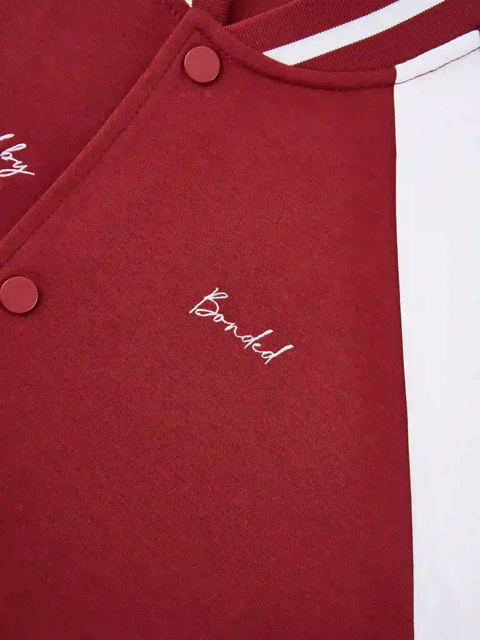 Áo Khoác Bomber Nữ 5S Fashion Vải Nỉ Can Phối Phom Regular M0ABF25001