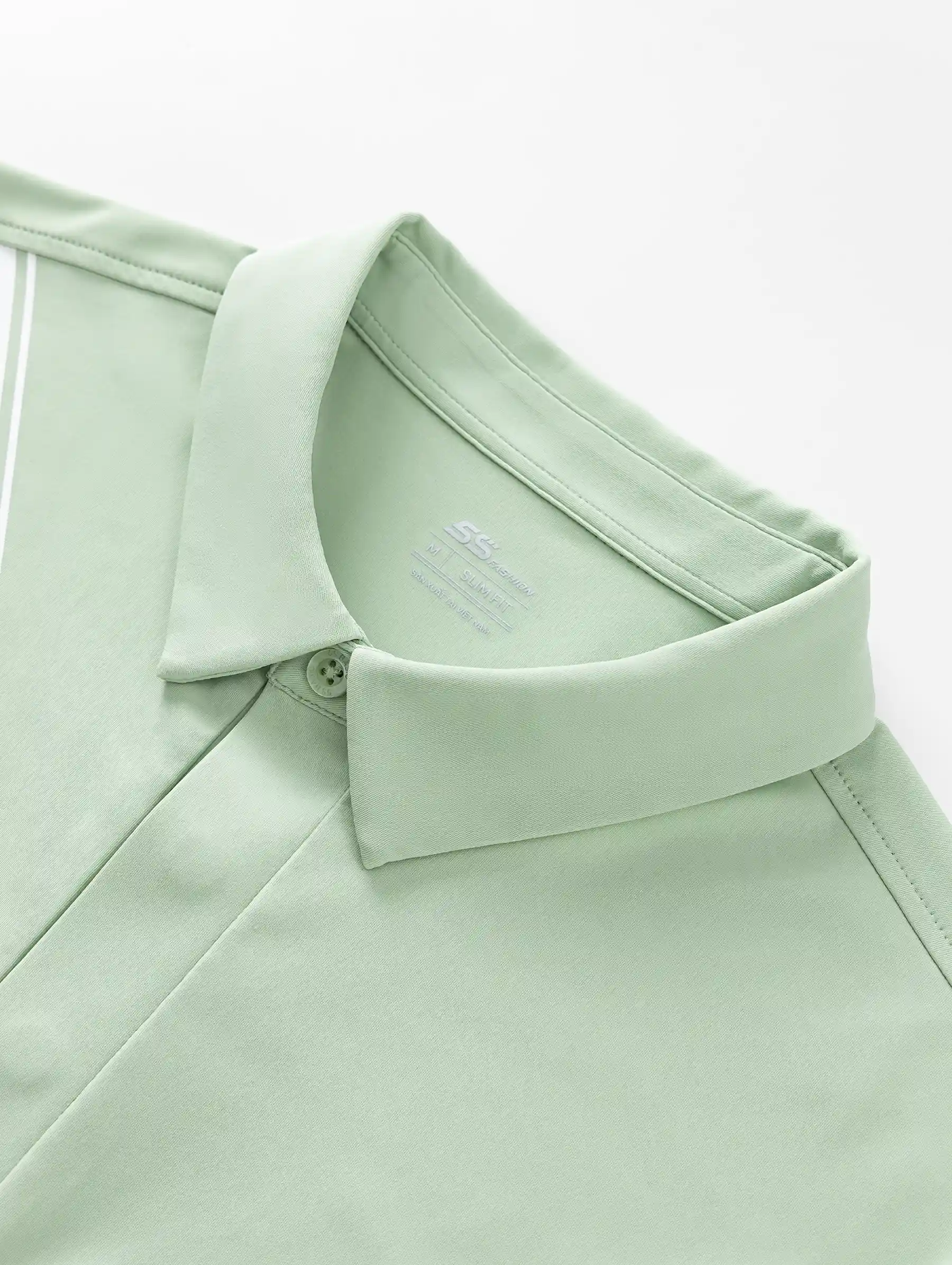 Áo Polo Nam Thể Thao 5S Fashion In Phong Cách Slimfit APC25073