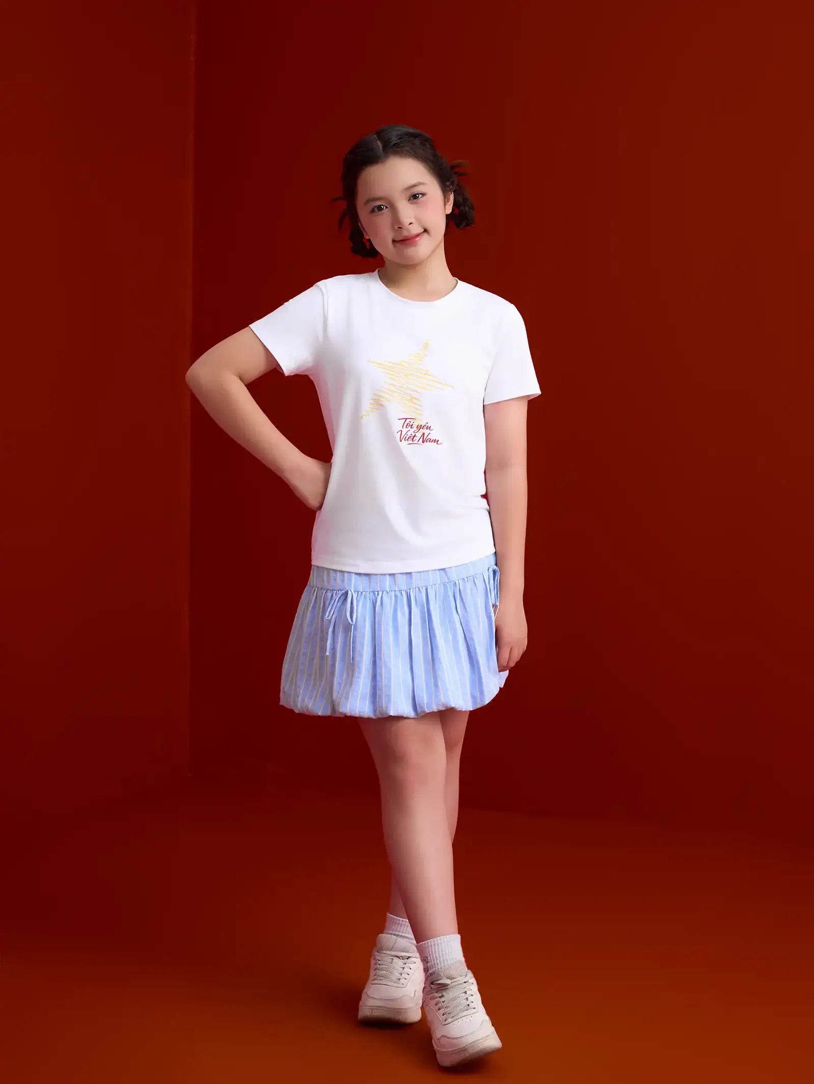 Áo Thun Việt Nam Cho Bé 5S Fashion Phom Regular K0ATS26056