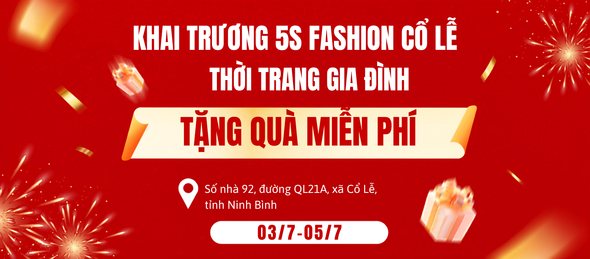 Khai trương 5S Fashion kim thành