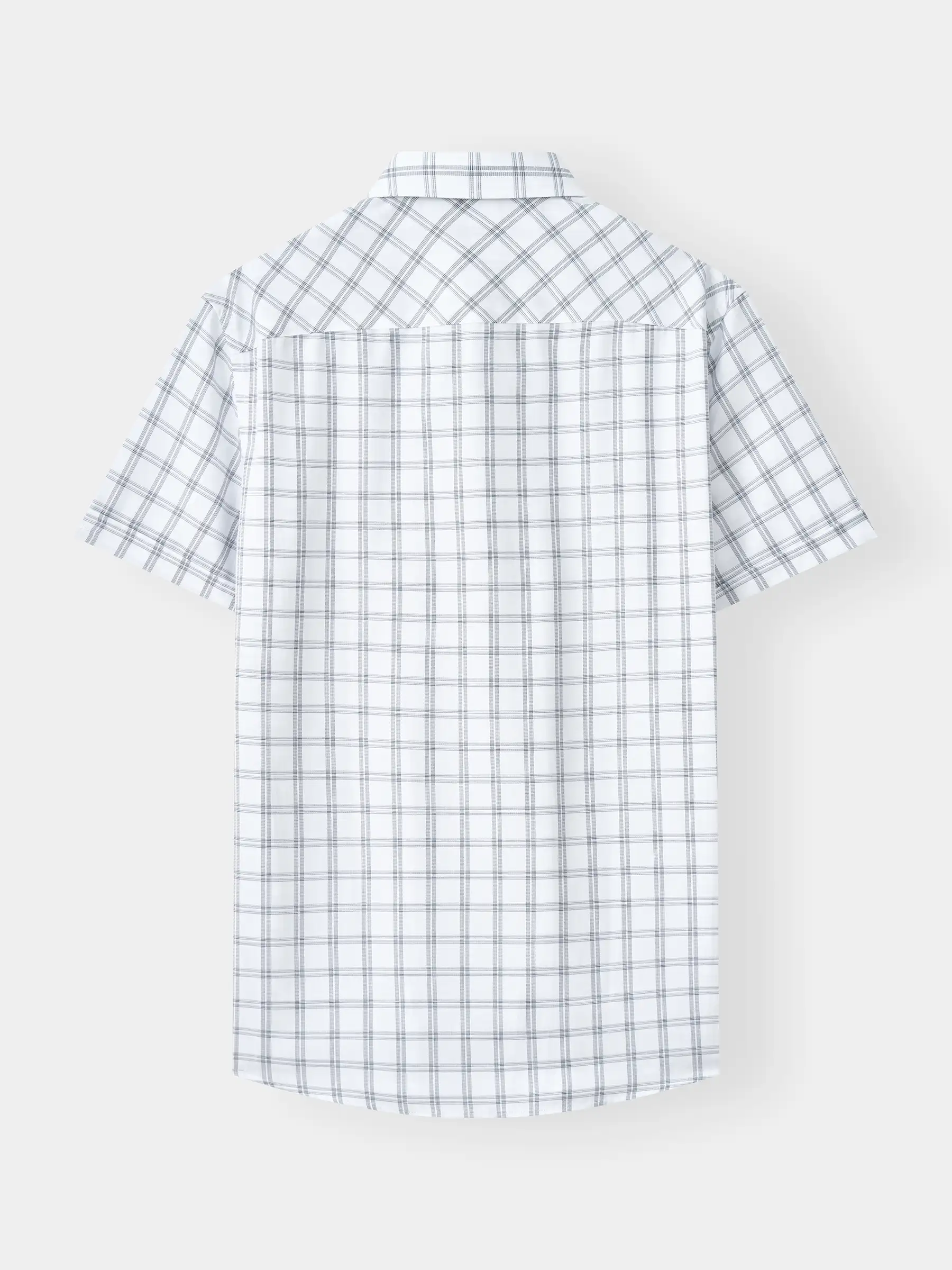 Áo Sơ Mi Nam Ngắn Tay 5S Fashion Kẻ Ô Phom Regular M0ASC26062