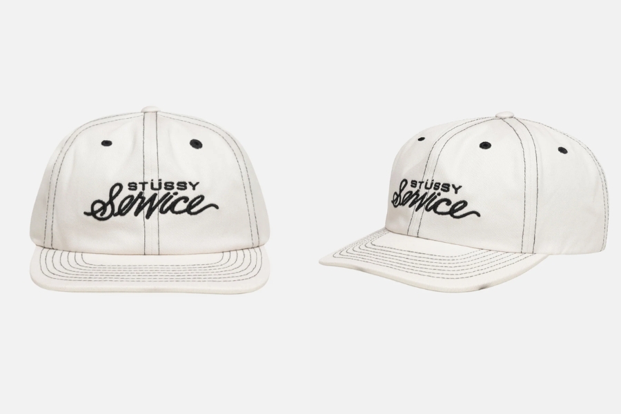 Mũ Mid Depth Service Strapback - Stussy