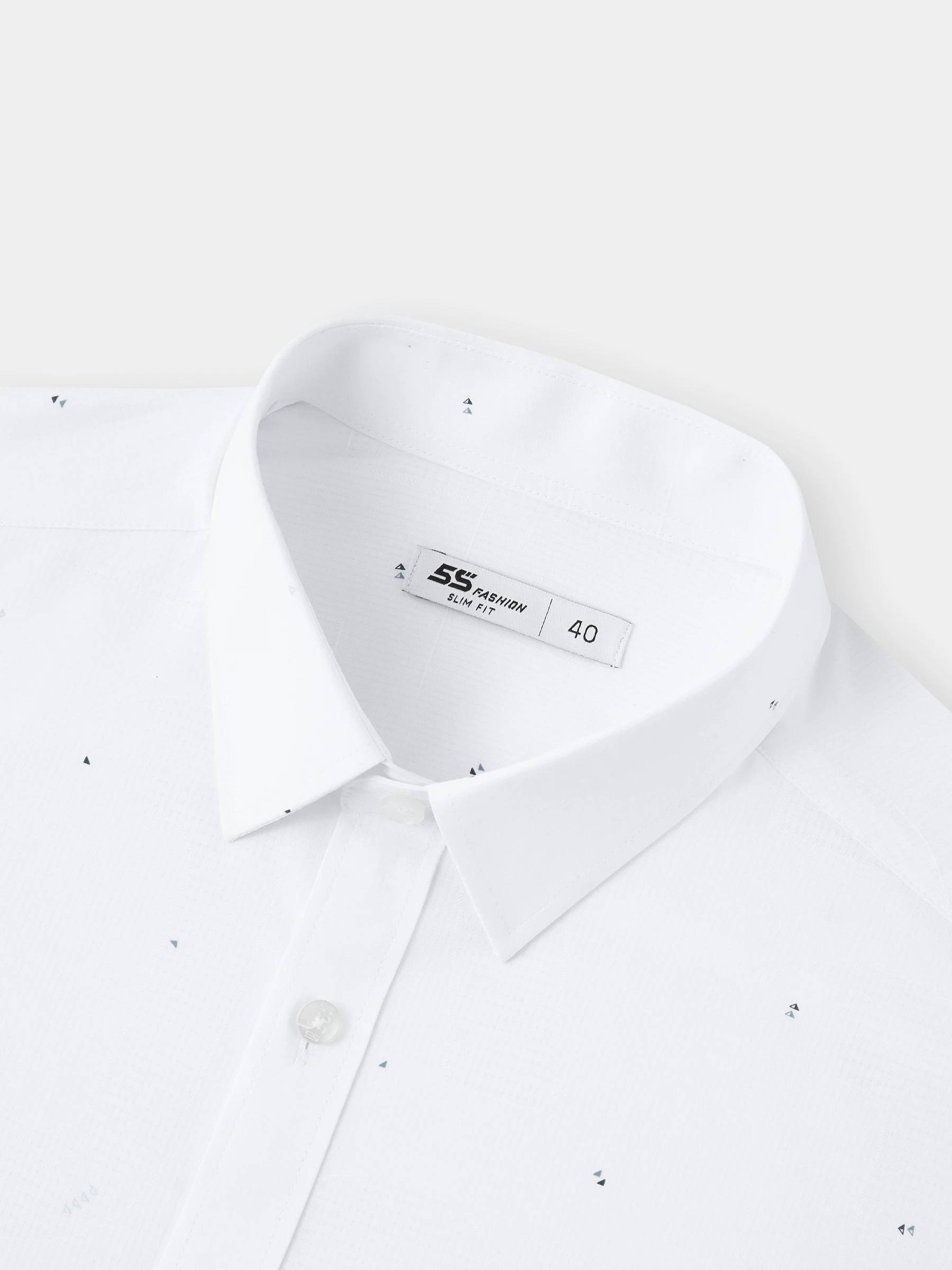 Áo Sơ Mi Nam Họa Tiết 5S Fashion Phom Slimfit ASC25060