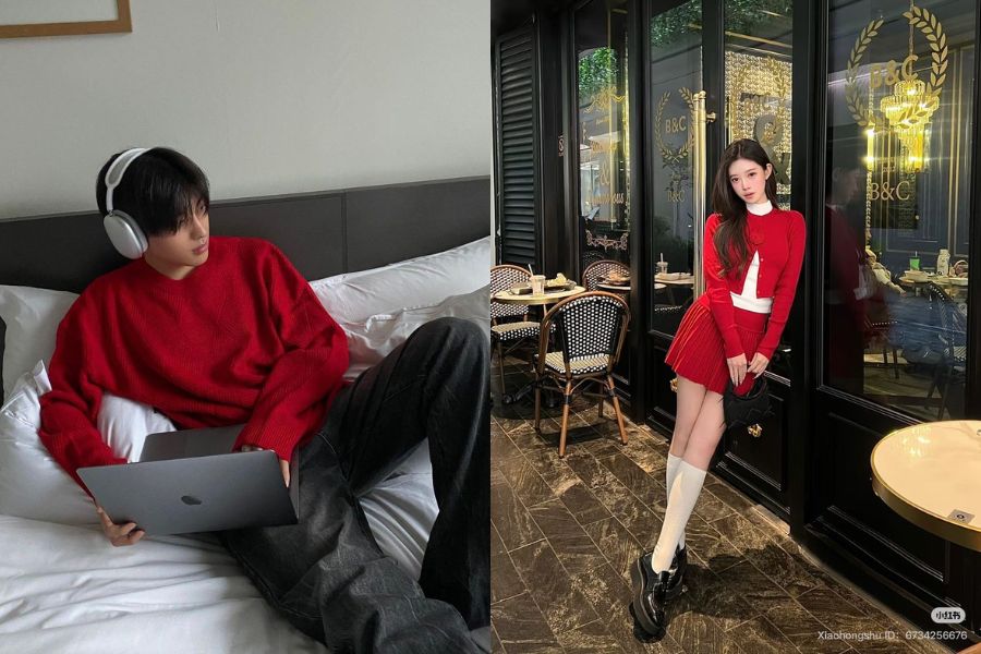 Màu đỏ sẽ giúp tuổi Tuất luôn giữ được ngọn lửa nhiệt huyết và lòng quyết tâm