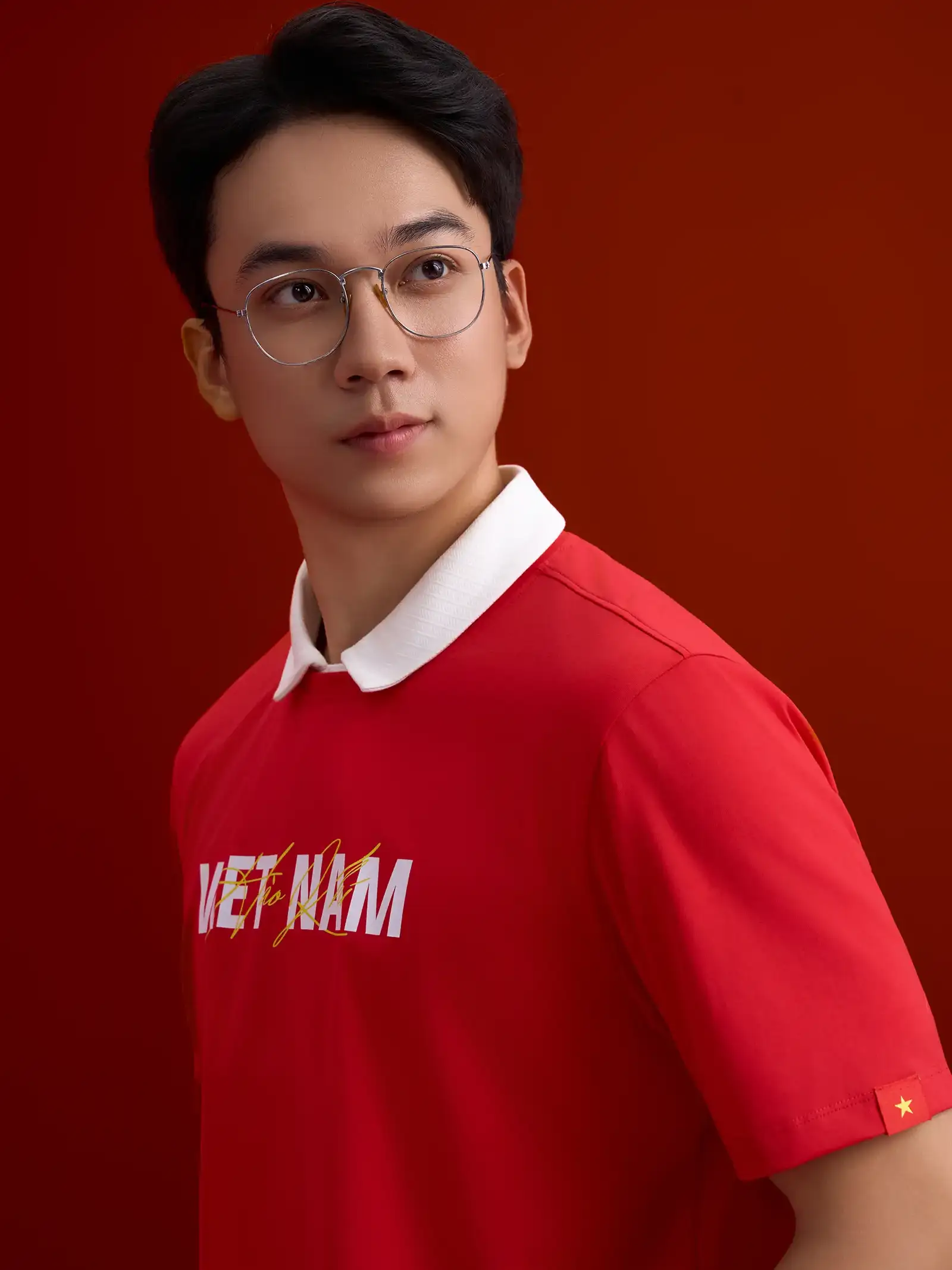 Áo Thun Unisex 5S Fashion Cotton Phom Casual Fit, Tự Hào Việt Nam U0ATS26051