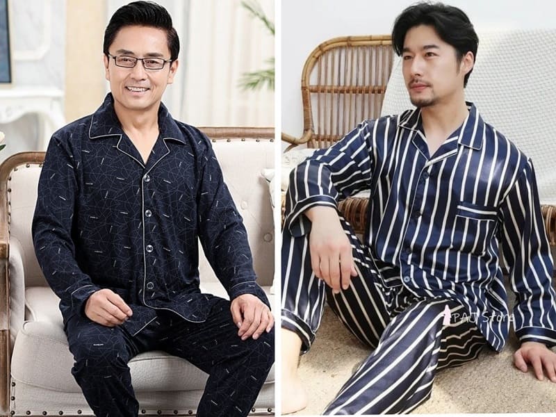 Shop Huỳnh Hương đa dạng pijama nam lớn tuổi