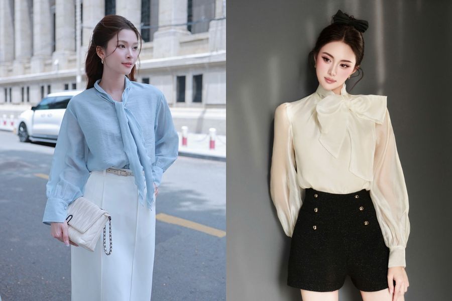 lựa chọn chất liệu cứng cáp khi phối đồ dáng quả lê