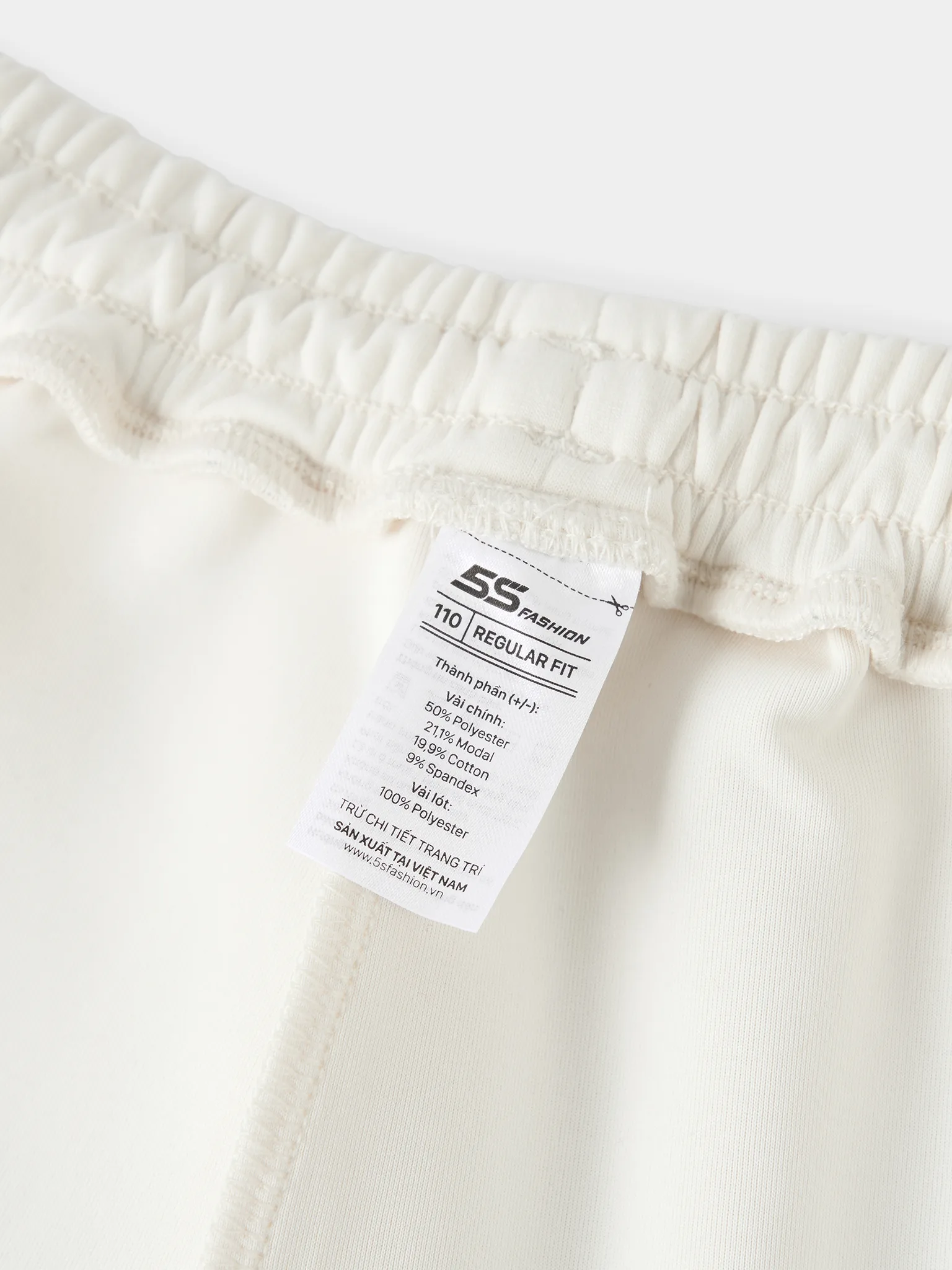 Quần Nỉ Bé Gái 5S Fashion Dáng Suông Phối Line Sọc GBQNI25004