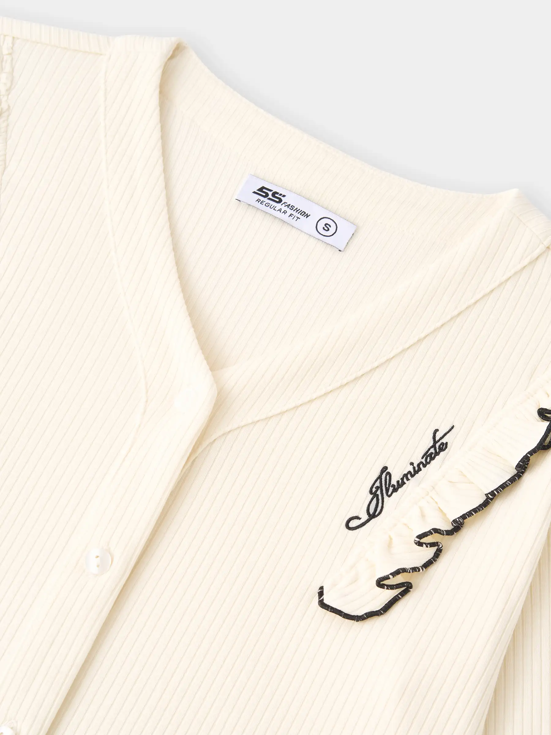 Set Bộ Đồ Mặc Nhà Nữ 5S Fashion Thêu Tinh Tế Phom Regular WBDAI25004