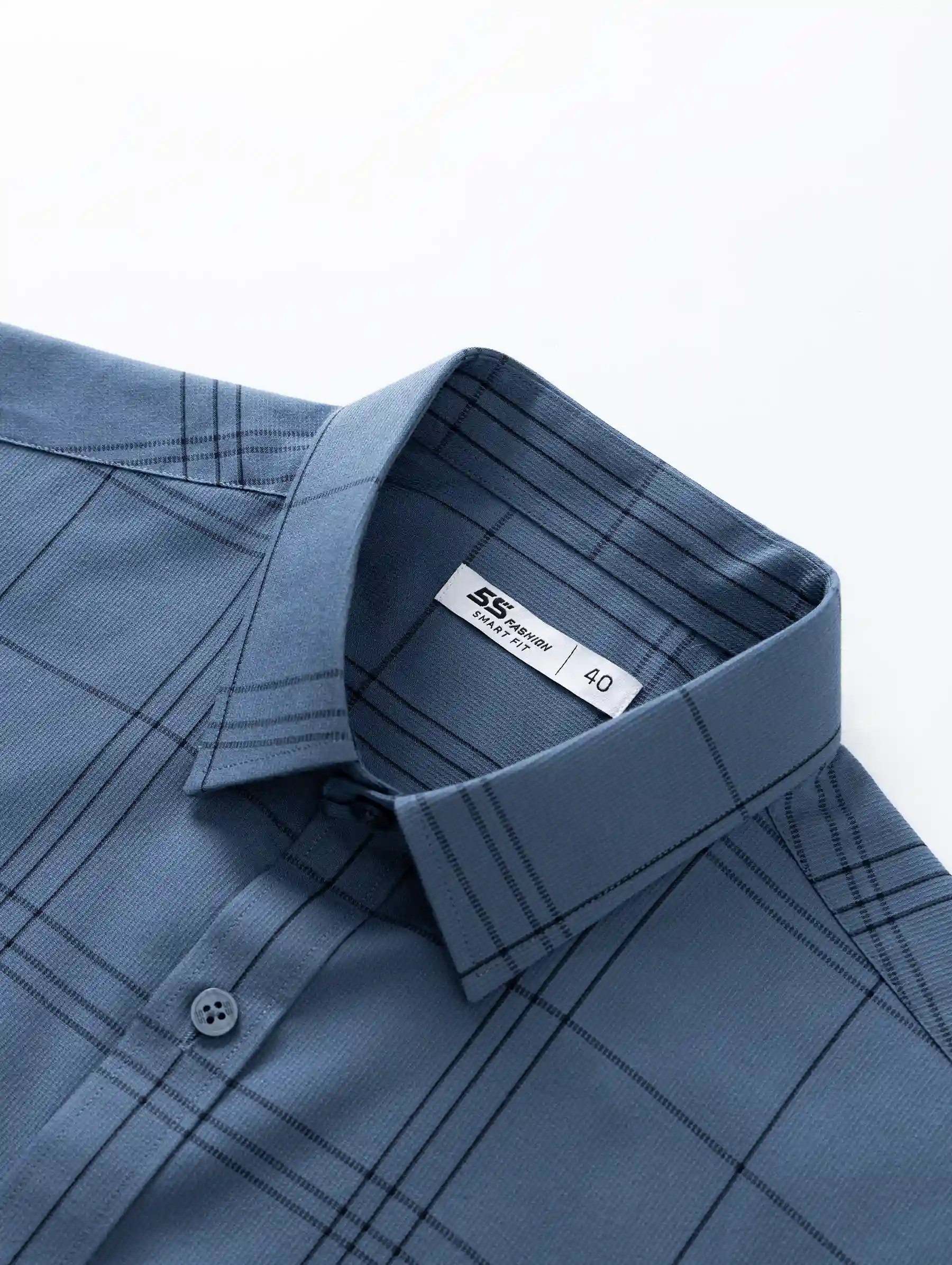 Áo Sơ Mi Nam Ngắn Tay Có Túi 5S Fashion Kẻ Caro ASC25014