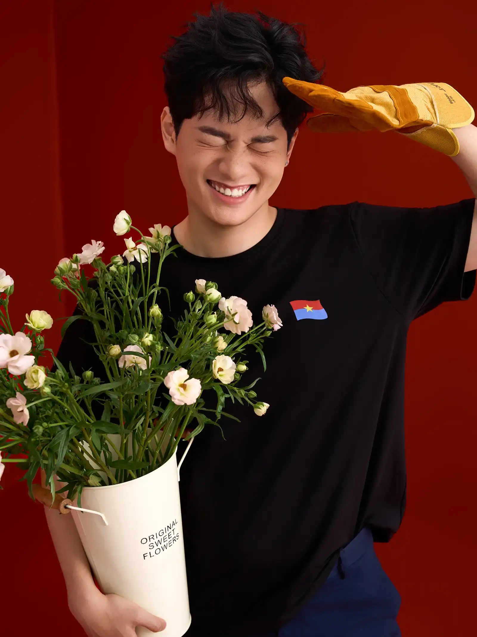 Áo Thun Việt Nam 5S FASHION Unisex Chất Cotton U0ATS26050