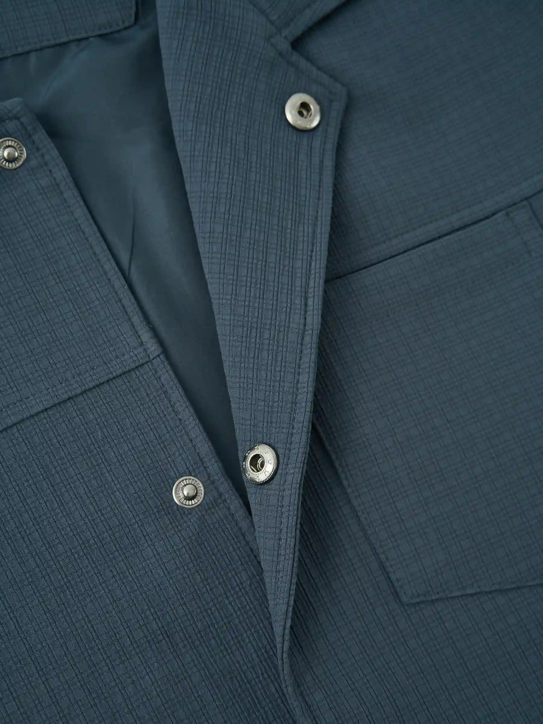 Áo Khoác Thời Trang Nam Cổ Bẻ 5S Fashion Có Túi Ngực M0AKH25021