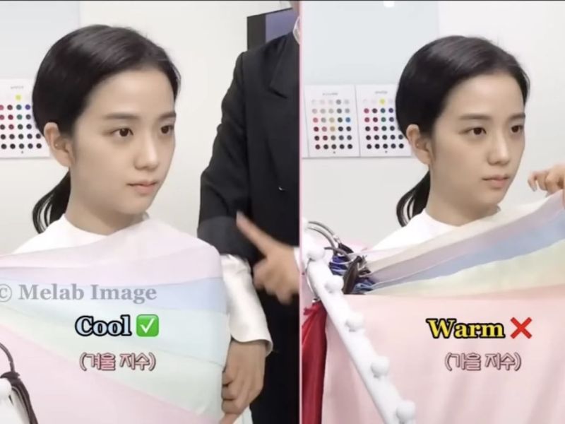 Jisoo - BlackPink cũng từng sử dụng Personal Color để xác định màu sắc trang phục phù hợp