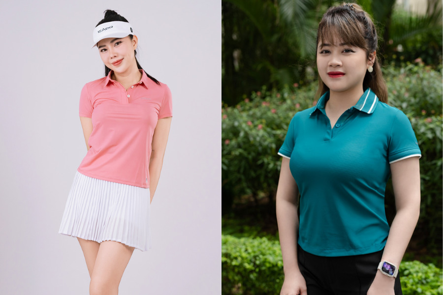 Lựa chọn size áo polo nữ theo số đo ba vòng