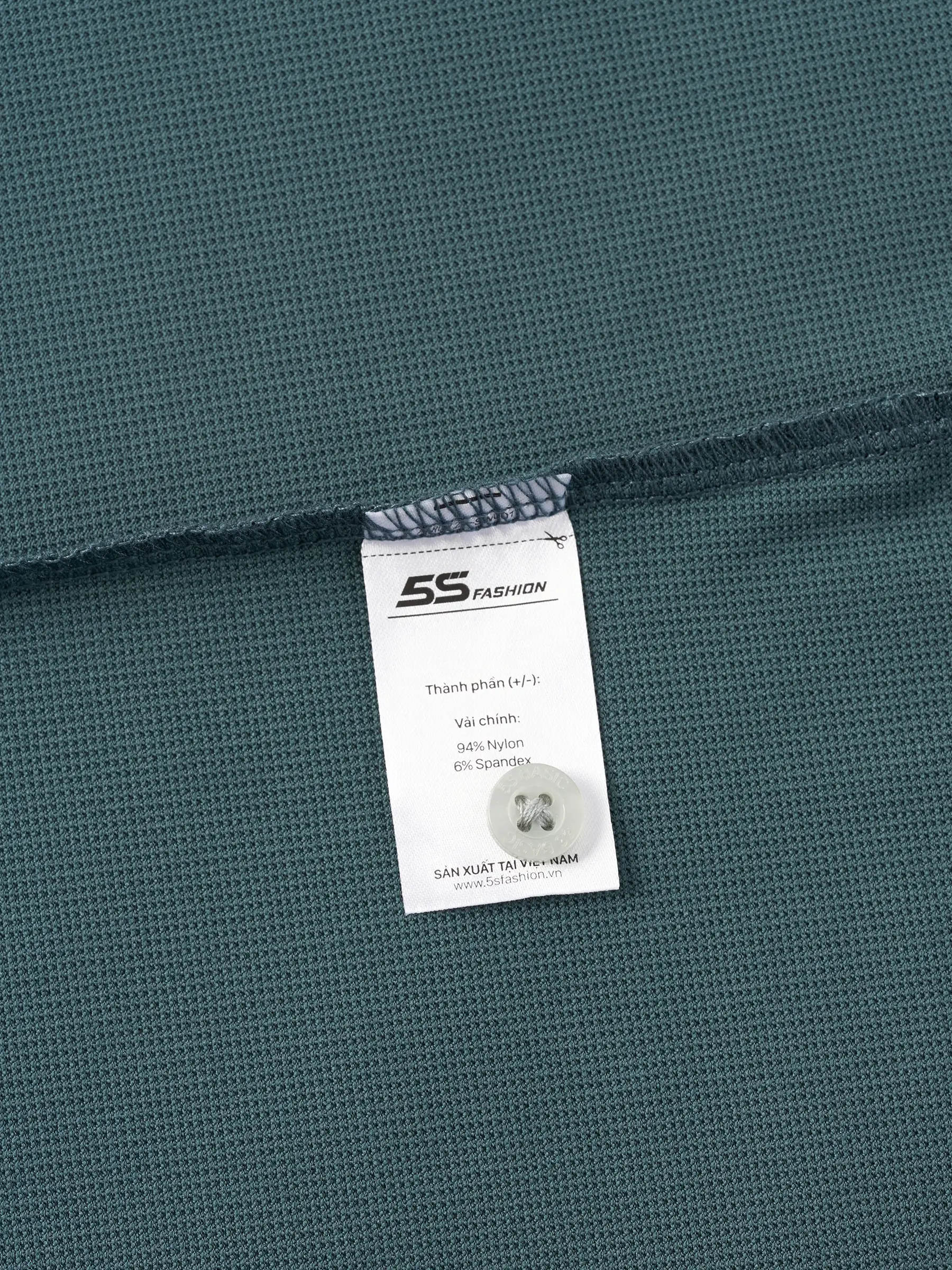 Áo Polo Nam 5S Fashion Can Phối Kẻ Ngang Phom Regular M0APC26089