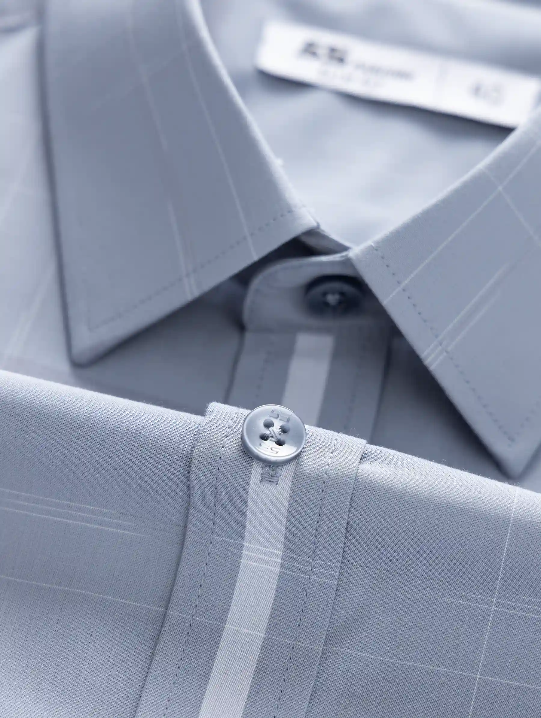 Áo Sơ Mi Nam Ngắn Tay 5S Fashion Kẻ Ô Slimfit ASC25056