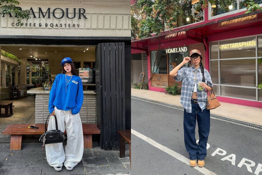 Phụ kiện phối đồ cùng quần Jean baggy 