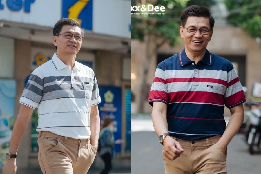 Áo thun trung niên Nexx & Dee