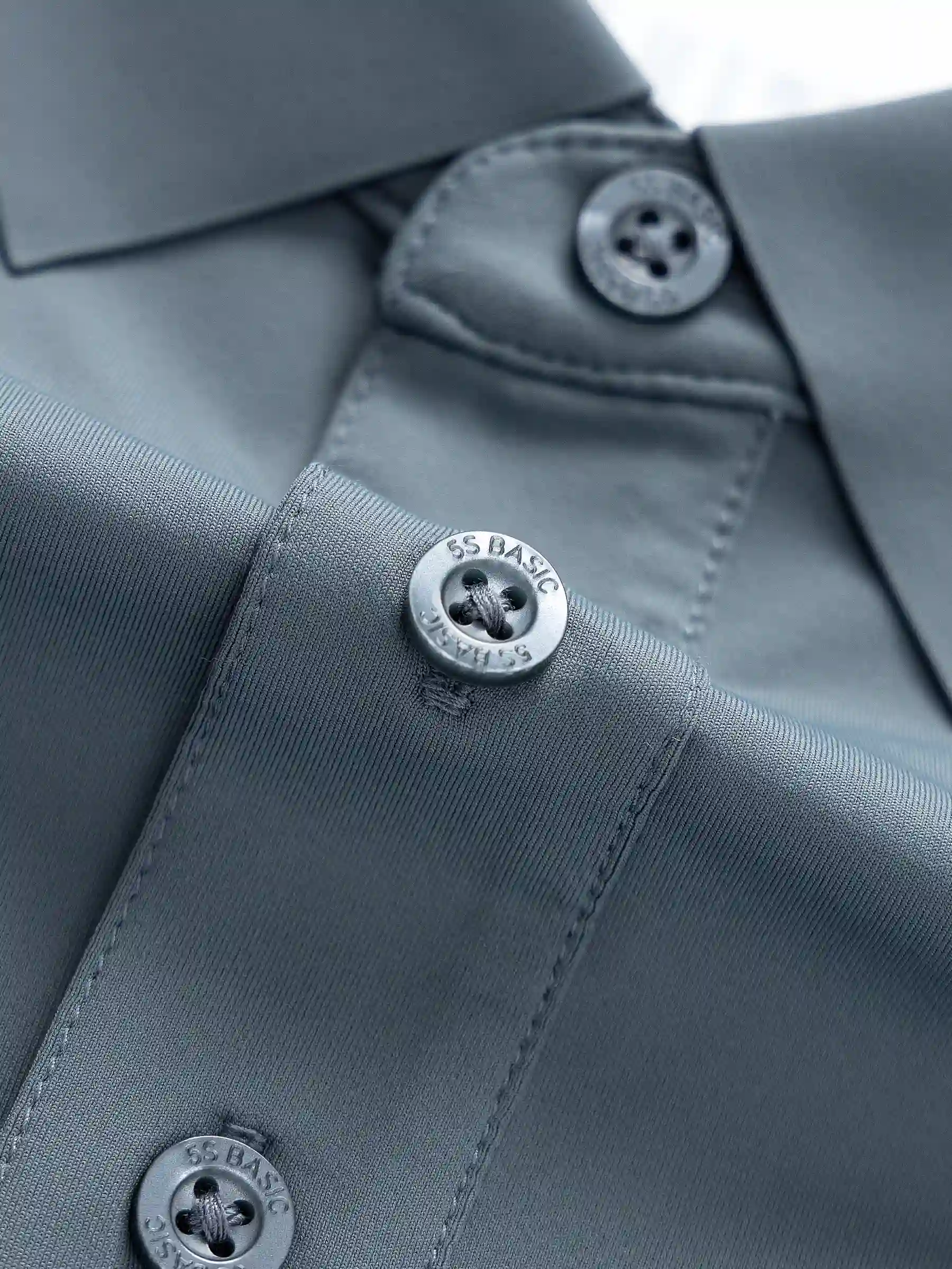 Áo Polo Nam 5S Fashion Can Phối In Lưng Slimfit APC25068