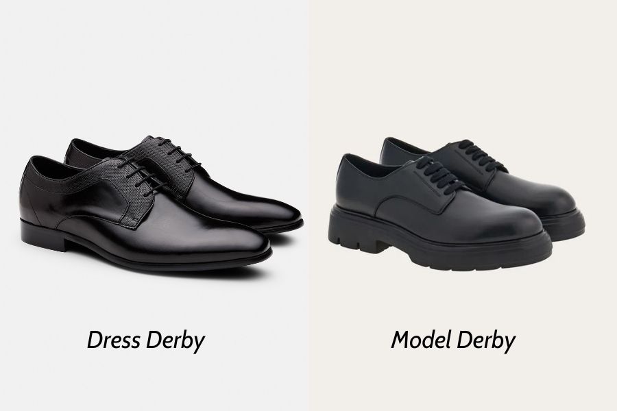 Phân loại Dress Derby và Model Derby