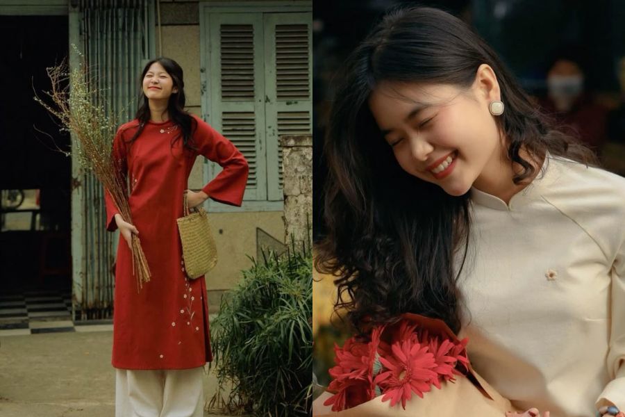 Lựa chọn phụ kiện phối cùng outfit chụp ảnh Tết