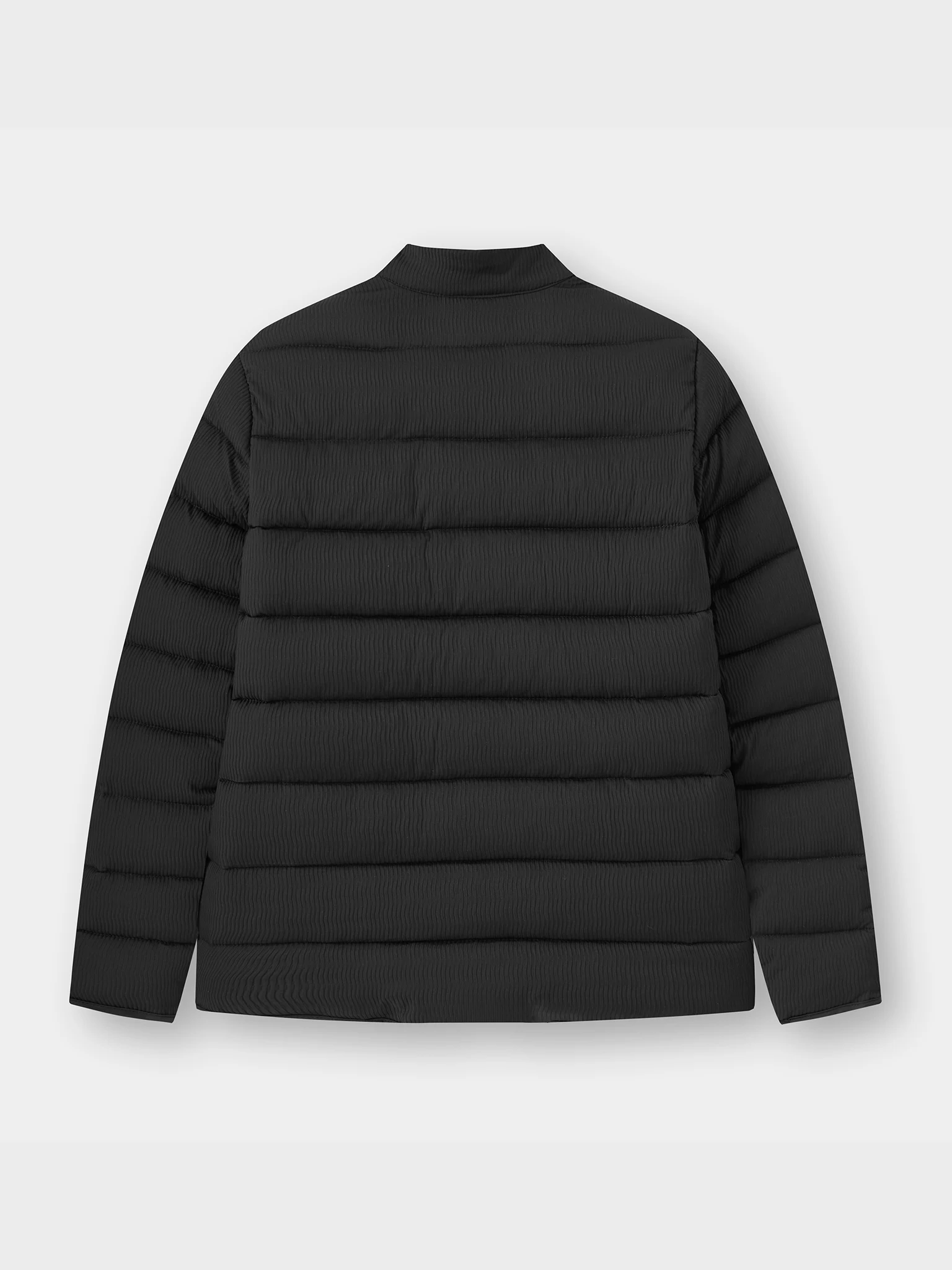 Áo Phao Nữ Nhẹ 5S Fashion Không Mũ Cúc Bấm W0APH25004