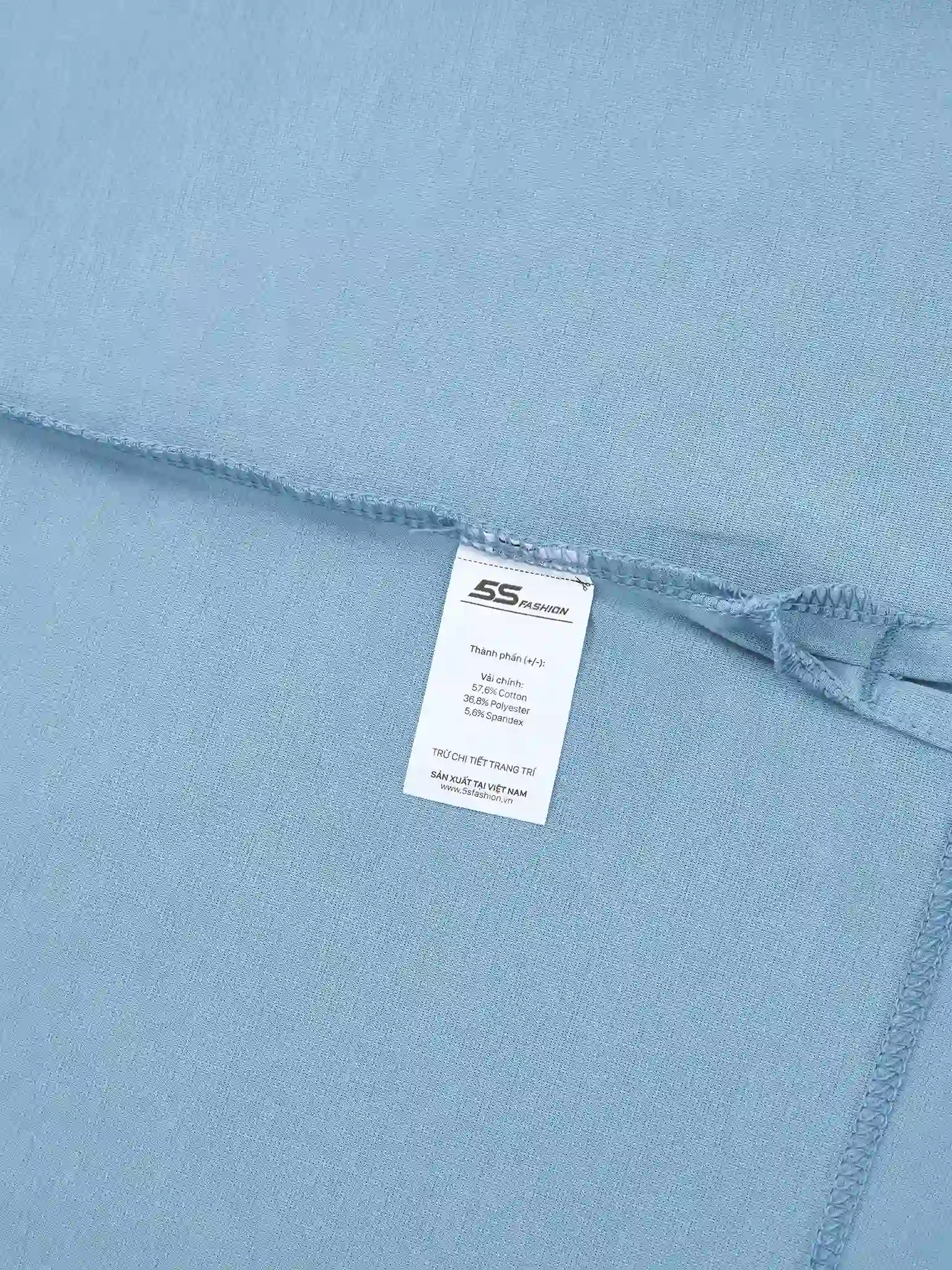 Áo Polo Nam Dài Tay 5S Fashion Cổ Khóa Cao Cấp M0APD25002