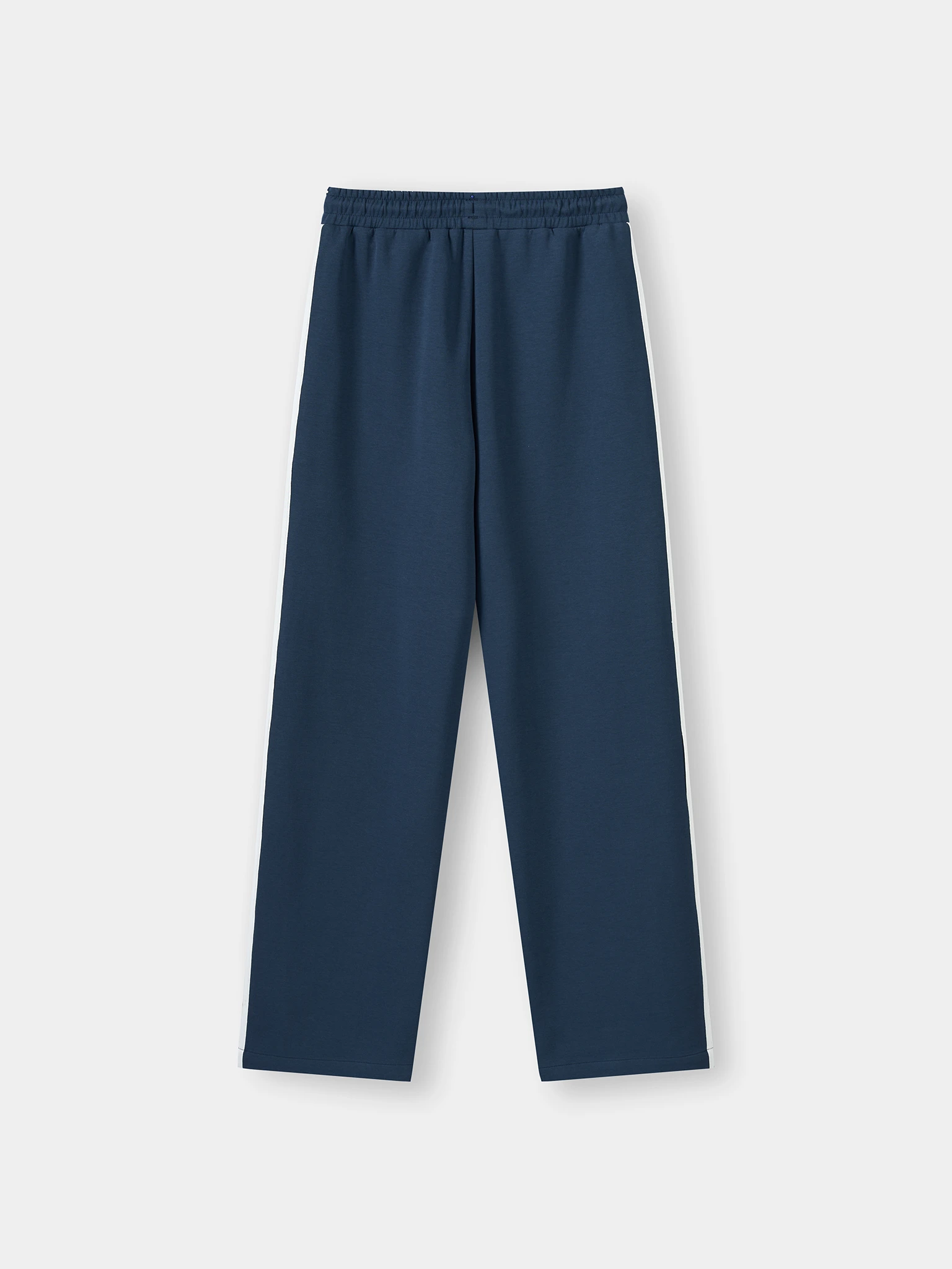 Quần Nỉ Nữ 5S Fashion Ống Suông Phối Line Phom Regular WBQNI25005