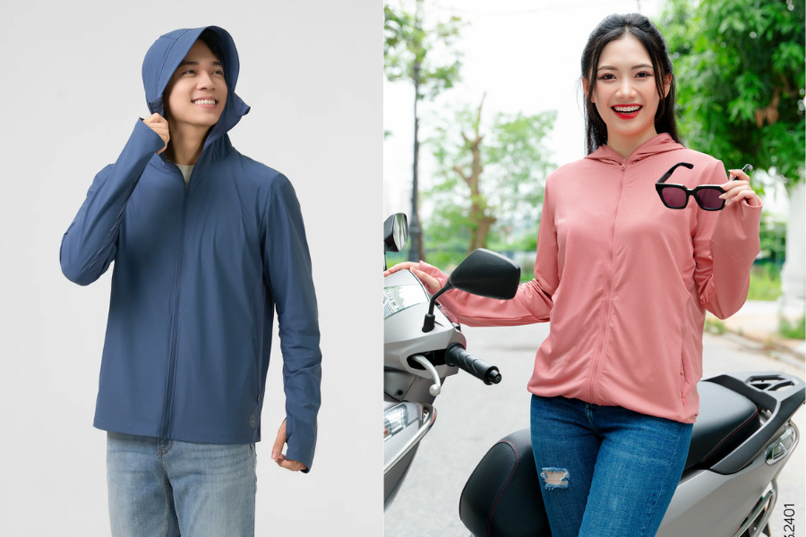 Áo chống nắng dày hay mỏng cản tia UV tốt hơn?