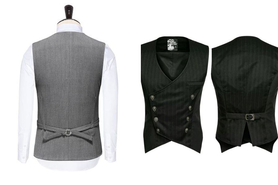 Đường xẻ tà - điểm nhấn đặc biệt trong các bộ phận của áo vest 