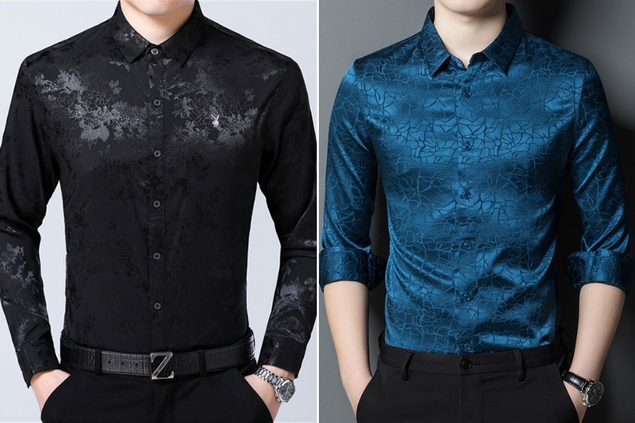 Áo sơ mi vải gấm là gì? Đặc điểm nổi bật của áo