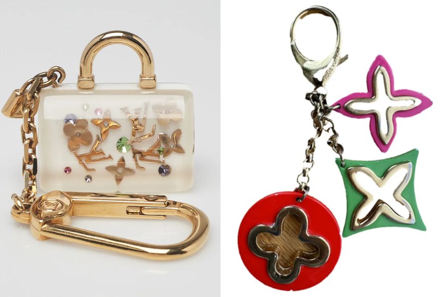 Bag charm Louis Vuitton thuộc thương hiệu thời trang xa xỉ